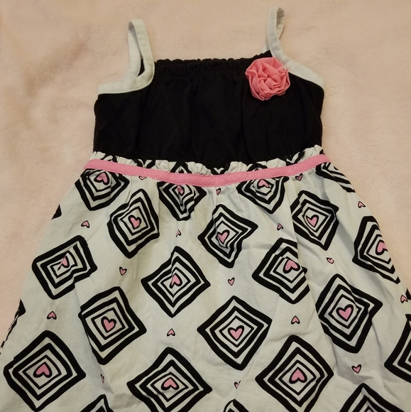 💞HOSTpick💞 Healthtex heart pattern Size 4T dress - Picture 1 of 4
